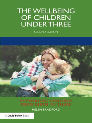 cover image of The Wellbeing of Children under Three